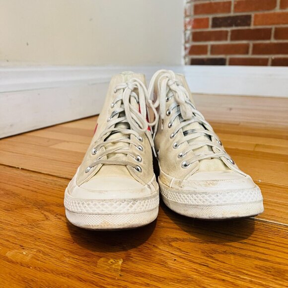 Converse x Comme des Garcons Chuck 70 PLAY shoes sneakers 9 - Picture 5 of 16